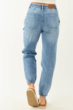 Judy Blue Stretchy Drawstring Tie Jogger Jeans