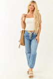 Judy Blue Stretchy Drawstring Tie Jogger Jeans