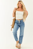 Judy Blue Stretchy Drawstring Tie Jogger Jeans