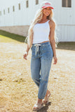 Judy Blue Stretchy Drawstring Tie Jogger Jeans