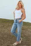 Judy Blue Stretchy Drawstring Tie Jogger Jeans